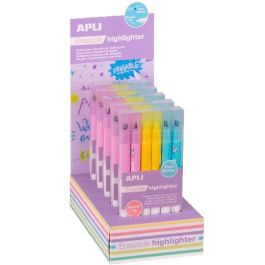 Apli Marcador Fluorescente Borrable Doble Punta C-Surtidos Expositor 5 Packs De 6 Ud Precio: 24.58999994. SKU: B16RXJY4QR