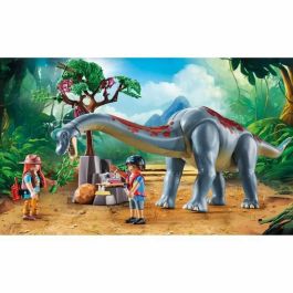 Playmobil 71819 Brachiosaurus Exploradores Aerodeslizador Juguete para Niños