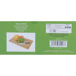 Tabla para cortar de bambú Quttin 45 x 27 cm (6 Unidades) Tabla para cortar de bambú Quttin 45 x 27 cm (6 Unidades)