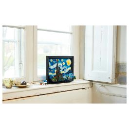Lego Ideas 21333 Vincent Van Gogh - Lienzo de la Noche Estrellada Lámina Artística 3D - 2316 Piezas