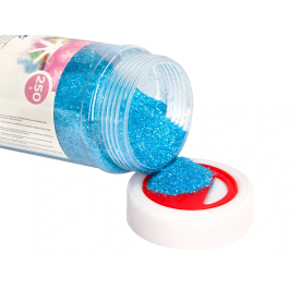 Liderpapel Purpurina Fantasía Colores Metalizados Pasteles Surtidos Bote 250 gr