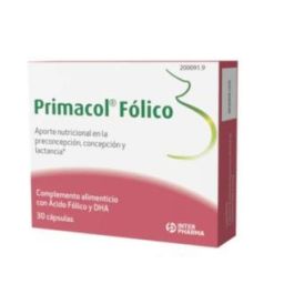 INTERPHARMA Primacol Folico 30 cápsulas Precio: 21.9499995. SKU: B195C5G2XN