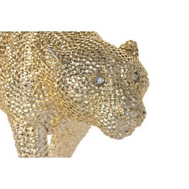 DKD Home Decor Figura Colonial Leopardo Dorado 120 x 44 x 23 cm
