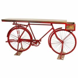 Recibidor Alexandra House Living Bike Marrón Rojo Hierro Madera de mango 50 x 90 x 198 cm Precio: 531.68999983. SKU: B15NDXNJ2H