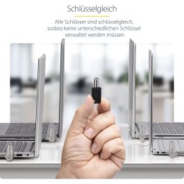 Videocámara de Vigilancia Startech UNIVKA25-LAPTOP-LOCK