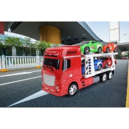 Camión de Transporte - TURBO CHALLENGE - Vehículos de Intervención - 1/24 - Vehículo de Fricción - Color Aleatorio Camión de Transporte - TURBO CHALLENGE - Vehículos de Intervención - 1/24 - Vehículo de Fricción - Color Aleatorio