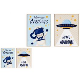 Cuadro Infantil Espacio 60X80Cm Surtidos Giftdecor (2 Unidades)