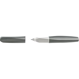 Pelikan Twist eco Bolígrafo Cilindro Gris Tinta Azul 0.3mm Plástico Reciclado Ambidextro