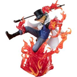 Tamashii Nations Figuarts Zero One - Sabo Fire Fist Roock Check Version Extra Battle - One Piece - Figura de 19 cm