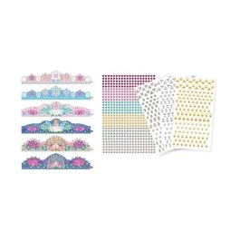 Coronas de princesas. decora las 6 coronas con strass y pegatinas. Coronas de princesas. decora las 6 coronas con strass y pegatinas.