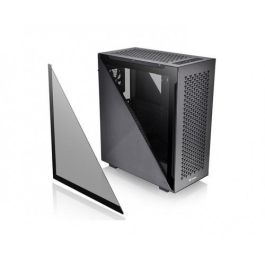 Thermaltake CA-1T4-00M1WN-02 Divider 500 TG Air Black Midi Tower PC ATX microATX Mini-ITX Panel Vidrio Templado