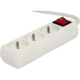 Chacon Regleta con Interruptor 16A, 1.5m Blanco Precio: 19.49999942. SKU: B1D7ERWA5D