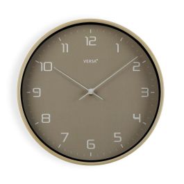 Reloj de Pared Versa Gris Madera 30,5 x 4,3 x 30,5 cm Cuarzo Poliuretano Precio: 12.50000059. SKU: S3408206