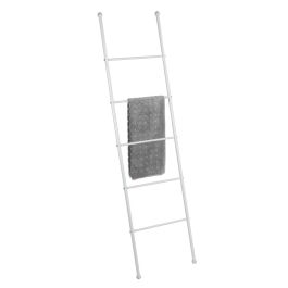 Wenko Escalera Toallero Viva Blanco Acero Pintado con 5 Barras Modelo 22508100