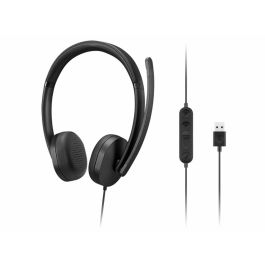 Auriculares con Micrófono Lenovo 4XD1P83425 Negro
