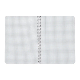 Liderpapel Cuaderno Espiral A4 Witty Tapa Dura 80 Hojas 90gr Cuadro 4mm con Margen Color Amarillo