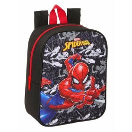 Safta Mochila guardería Spider-Man adaptable a carro 22x27x10cm para niños 3+ años Precio: 9.5000004. SKU: B18VKTPC6N