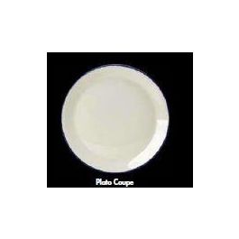 DAPPLE - Platos Planos Blueplato Coupe, Plato Llano 20.25 cm, Vajilla, Apto para Microondas y Lavavajillas (Set de 24) Precio: 11.49999972. SKU: B14C8MTJW6