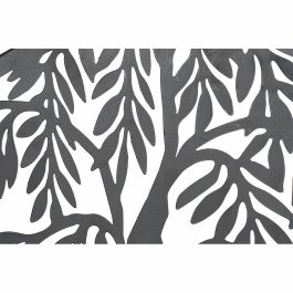 Decoracion Pared Cottage DKD Home Decor Negro 1 x 40 x 40 cm (2 Unidades)