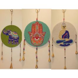 DKD Home Decor Decoracion Colgante Multicolor Metal Acrilico 2 x 71 x 25 cm (6 Unidades) Precio: 62.89000047. SKU: B128KLG8XY