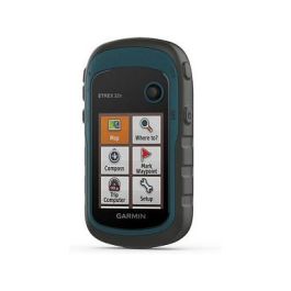 Garmin eTrex 22x schwarz/blau GPS de mano con pantalla TFT de 2.2 pulgadas, 8 GB de memoria interna, IPX7, para senderismo y geocaching