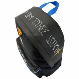 CYP BRANDS Mochila Superman DC Comics 40cm Adaptable Ergonómica para Colegio con 2 Compartimentos y Bolsillo Lateral