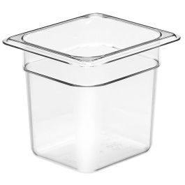 CAMBRO 66CW-135 - Recipiente GN 1/6 2,2 L - 16,2 x 17,6 x 15 cm - Transparente - Venta 1 unidad. Precio: 10.89999944. SKU: B1G33ZBN25