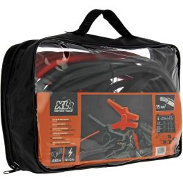 Xl Perform Tools IMP551045 - Paquete de 2 Cables de Arranque XLPT - 35 mm² - 4,50 m - Pinzas Aisladas - Incluye Bolsa