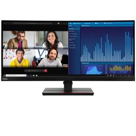 Lenovo Monitor ThinkVision P34w-20 34" UWQHD IPS Curvo 4ms 60Hz USB-C HDMI DP Negro