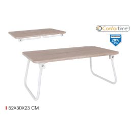 Mesa de Madera Plegable Metal Blanco 52x30x23 cm - Confortime (6 Unidades) Precio: 45.98999944. SKU: B1FPJMMFYL