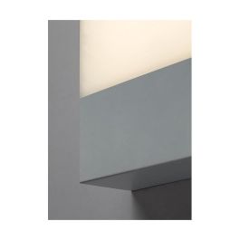 RABALUX RAB-77098 Aplique Exterior Gimone LED 10W 660Lm 4000K Luz Blanca Natural IP44 Blanco Plástico 25.000h RABALUX RAB-77098 Aplique Exterior Gimone LED 10W 660Lm 4000K Luz Blanca Natural IP44 Blanco Plástico 25.000h