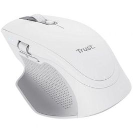 Ratón Inalámbrico por Bluetooth Trust Ozaa+/ Batería recargable/ Hasta 3200 DPI/ Blanco Ratón Inalámbrico por Bluetooth Trust Ozaa+/ Batería recargable/ Hasta 3200 DPI/ Blanco