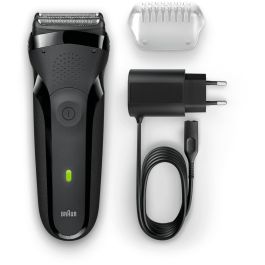 Braun Serie 3 300s Máquina de afeitar de láminas Negro 2 SensoFoil LED Batería recargable