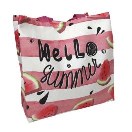 Bolso de playa estampado digital watermelon 48x33x14 Bolso de playa estampado digital watermelon 48x33x14