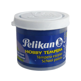 Pelikan Tempera Hobby Azul Ultramar N.120 40 cc Pintura al Agua para Papel Cartulina Madera Tela