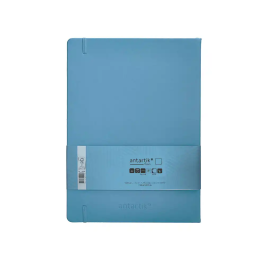 Antartik Cuaderno A4 Tapa Dura Azul Claro 100 Hojas Lisas 80gr FSC Colección Antartik Notes