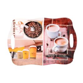 Quid Bandeja Habitat Polipropileno con Asas 38x27x2,2 cm Multicolor Decorado Precio: 1.9499997. SKU: B12HKQ34Q4