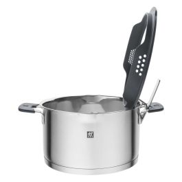 Zwilling 66870-005 Simplify Juego de Ollas 5 Piezas Acero Inoxidable Negro Plata Apto Lavavajillas Horno Hasta 180°C