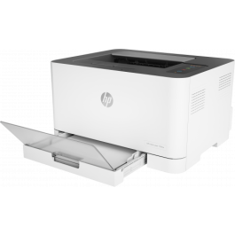 HP 4ZB95A Impresora Láser Color 150nw WiFi Compacta para Oficina, 18 ppm Negro, 4 ppm Color, USB, Ethernet, AirPrint, Blanca