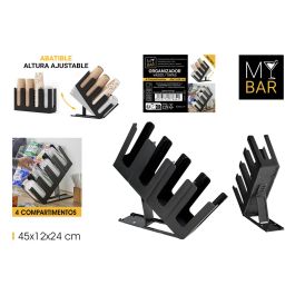 Organizador de Vasos y Tapas Abatible 4 Secciones My Bar (6 Unidades) Precio: 54.49999962. SKU: B1FTFM2P66