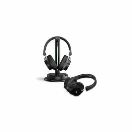 CGV CGV1701769717882 Auriculares de TV Prelude 3 Duo Supraaurales con Cable, Negros
