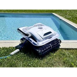 BESTWAY Presto Robot Limpiador de Piscinas Eléctrico con Filtros, Independiente para Fondo y Superficie de Piscinas Autoportantes