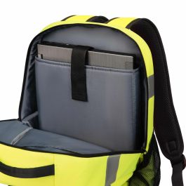DICOTA Backpack HI-VIS Base Mochila Amarilla 24 Litros