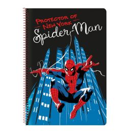 Libreta folio 80 h. tapas duras spider-man "hero" 21,5x31x1 Precio: 6.50000021. SKU: S4307802