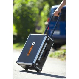 Meister Carro de Herramientas con 156 Piezas: Kit Completo de Alicates, Llaves y Destornilladores para Taller y Bricolaje