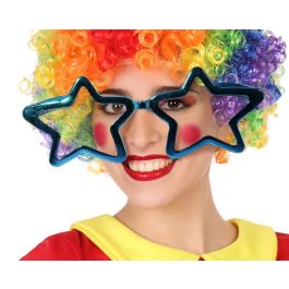 Gafas Estrellas Azul XXL para Fiestas y Disfraces - Brillante y Metálicas Precio: 1.68999974. SKU: S1131419