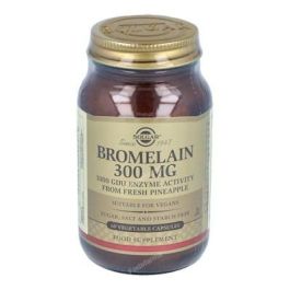 SOLGAR Bromelina 300Mg. 60Cap. Bromelina 300Mg. 60Cap. Indicaciones: Actividad enzimática de 1000 UDG proveniente de piña. Apto para veganos y vegetarianos. Precio: 20.5000004. SKU: B15RRQS5SH