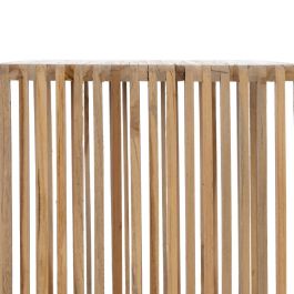 Mueble Auxiliar Natural Madera de Teca 55 X 30 X 86 cm