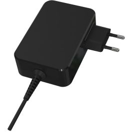LC-Power LC-NB-GAN-90-C Cargador USB-C GaN 90W para Portátil, Adaptador de Corriente Negro con Cable 1.8m
