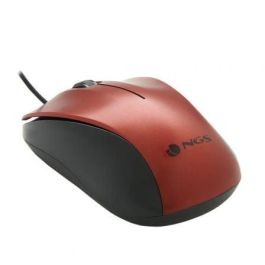 NGS CREWRED Ratón Óptico Crew USB Cableado 1200 DPI Rojo con 2 Botones y Rueda Scroll Diseño Ambidiestro Plug & Play Precio: 8.49999953. SKU: S0229828